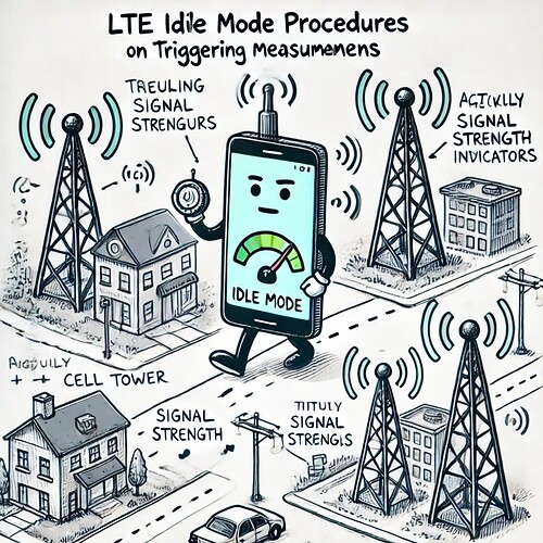 LTE Idle Mode Procedure of Triggering Measurements