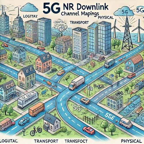 5G NR Downlink Channel Mappings