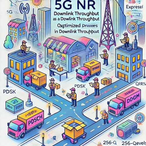 5G NR Downlink Throughput