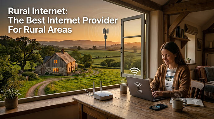 best internet provider for rural areas