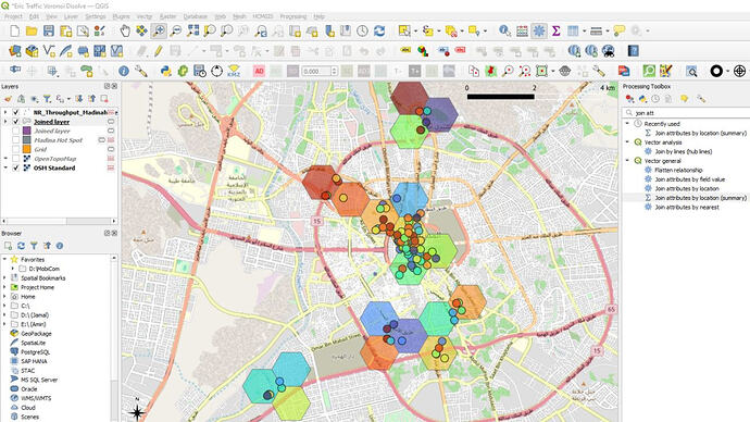 New QGIS Skill: 5G Hotspot DL Throughput Benchmarking 3