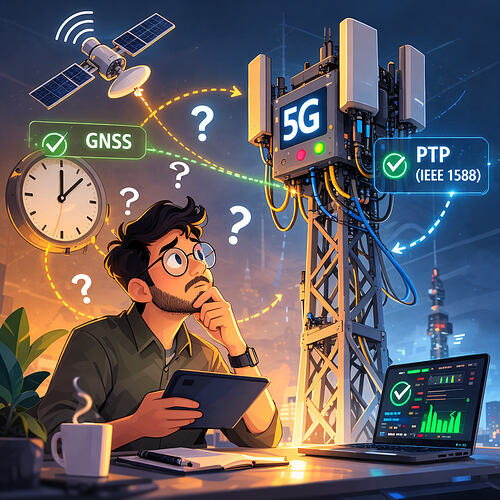 Is 5G gNodeB really Synchronized - Or just Hoping it is?