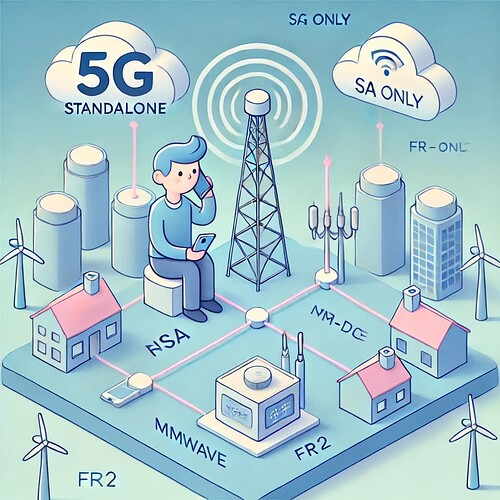 UE capable of 5G SA on mmWave bands