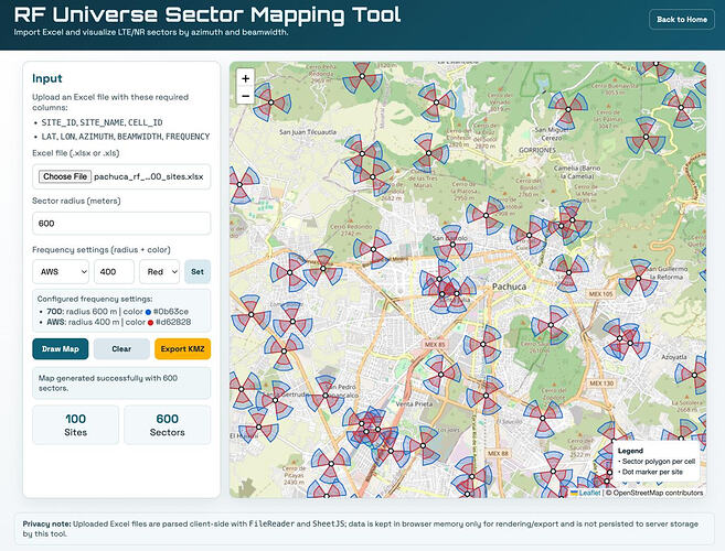 RF Universe PCI Collision Tool