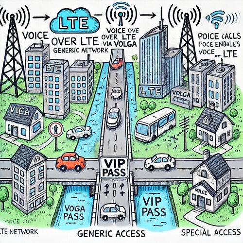 Voice over LTE via Generic Access (VoLGA)