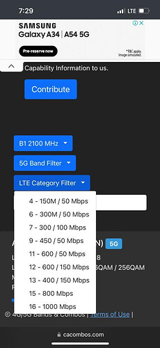 Does most of the LTE handsets supports 4T4R FDD