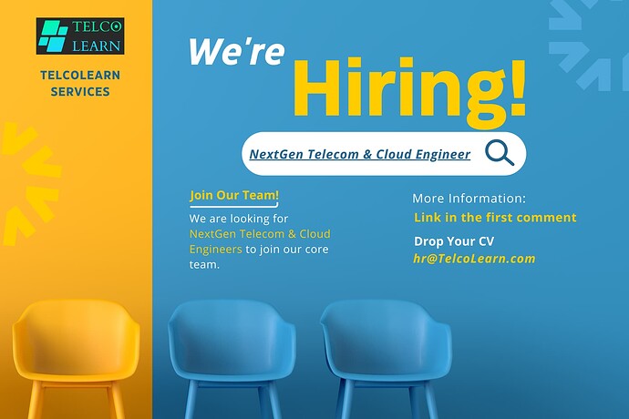 Blue Yellow Modern Minimal We're Hiring Linkedin Post (36 x 24 in) (2)
