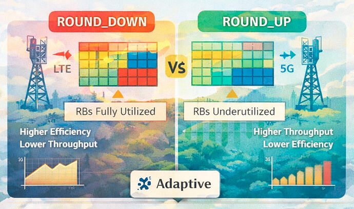 Adaptive vs Round-Up: Are You Sacrificing Throughput or Efficiency Without Realizing?