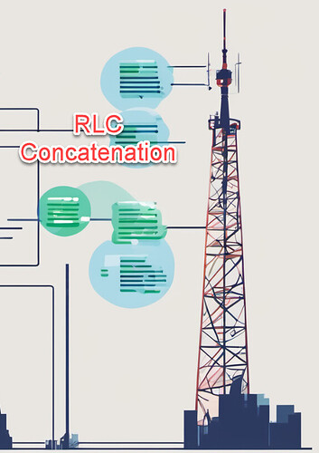 Why concatenation is not present in 5G RLC, but present in LTE RLC