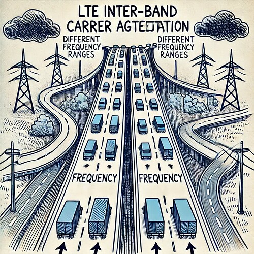 LTE Inter-Band Carrier Aggregation