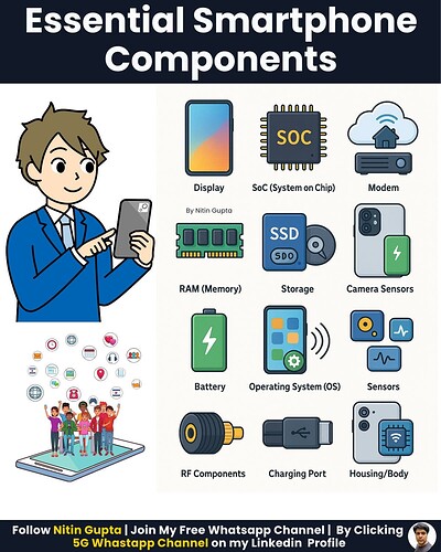 Essential Smartphone Components – Explained Visually!