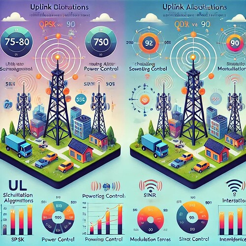 Factors Influencing UL PRB Allocation difference between Two Operators