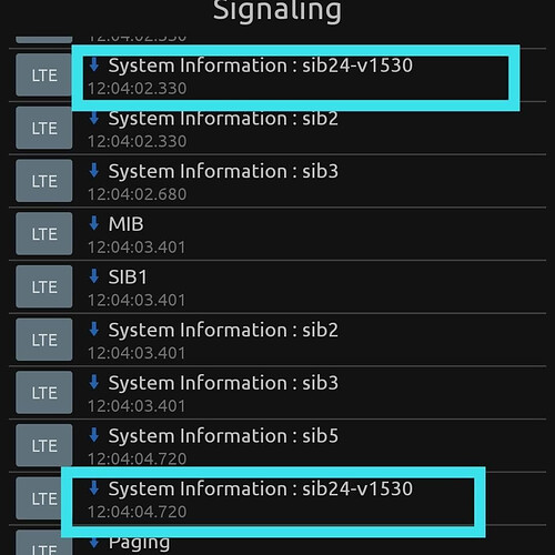 SIB 24 in LTE