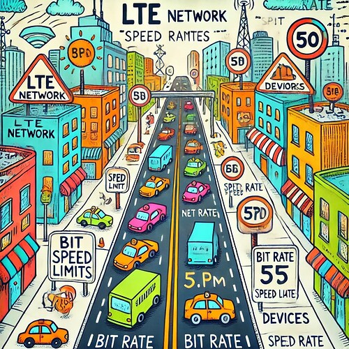 LTE Bit Rates