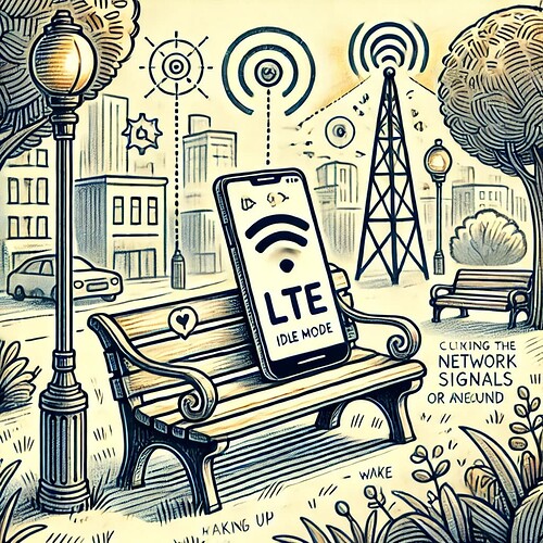 LTE Idle Mode Procedures
