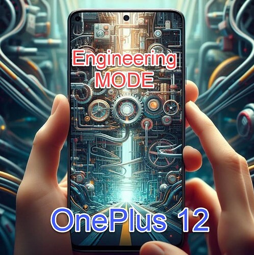 How I can enable engineering mode on OnePlus 12