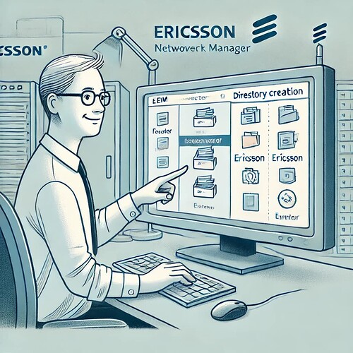 Creating a Directory in Ericsson ENM