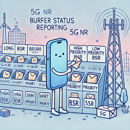 5G NR BSR (Buffer Status Reporting)