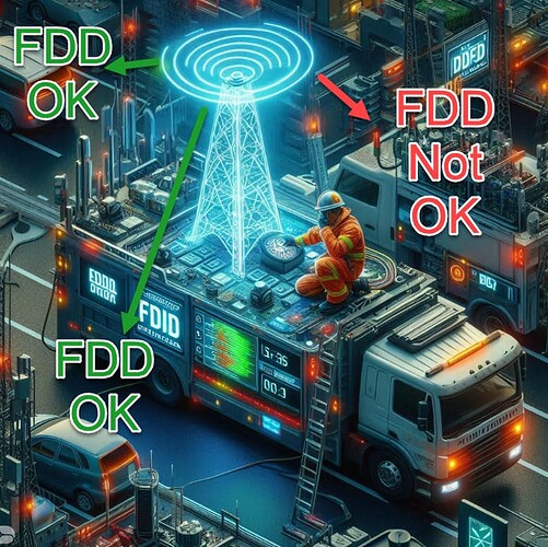 FDD not working for a specific sector