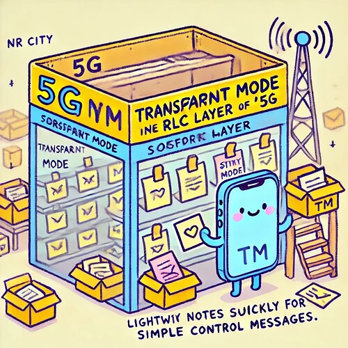 5G NR RLC TM (Transparent Mode)