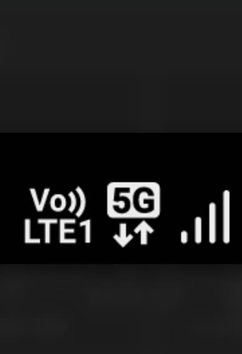 5G Icon White