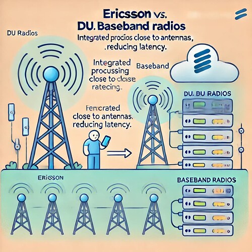Ericsson DU Radios x BaseBand Radios
