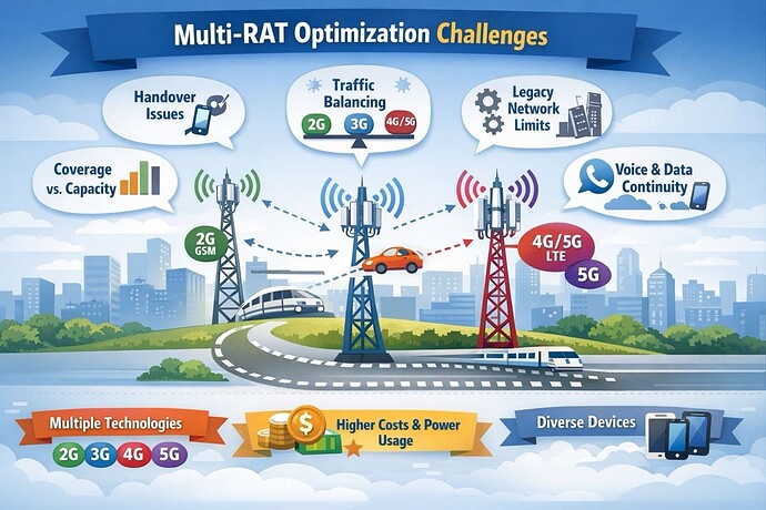 Multi-RAT Optimization Challenges