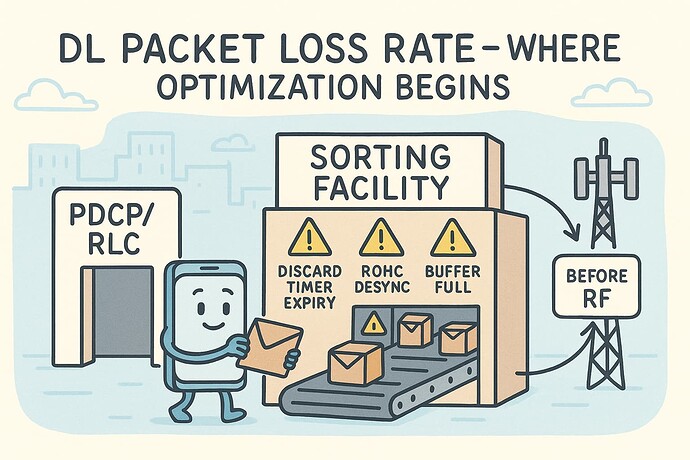 DL Packet Loss Rate: The Real First Step in LTE/NR Optimization
