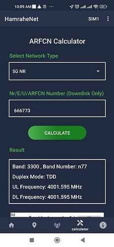 ARFCN Calculator s