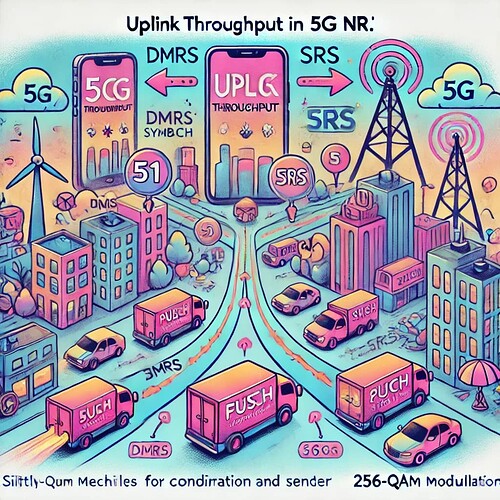 5G NR Uplink Throughput