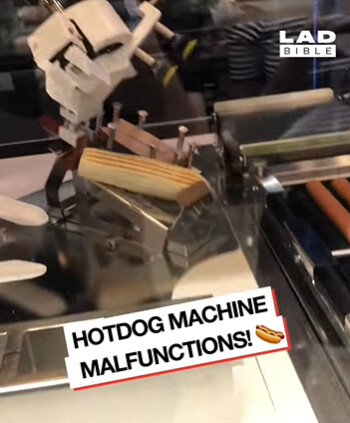 Hotdog machine malfunctions