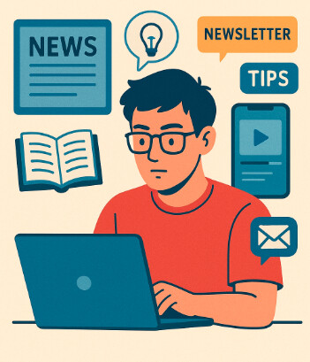 Como me mantenho atualizado em um mundo de excesso de informação