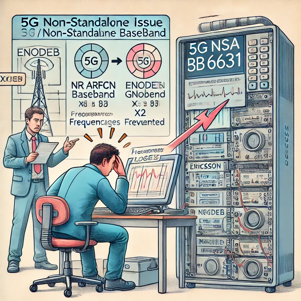 Ericsson BB 6631 (5G NSA) - NR ARFCN Change Issue and Persistence - 5G ...