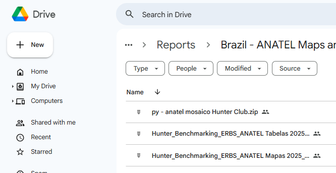 Google Drive - Hunter Club