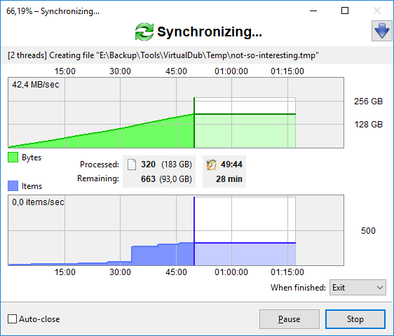 Synchronize Files and Folders (Local vs OneDrive, GoogleDrive, Dropbox etc.) 2