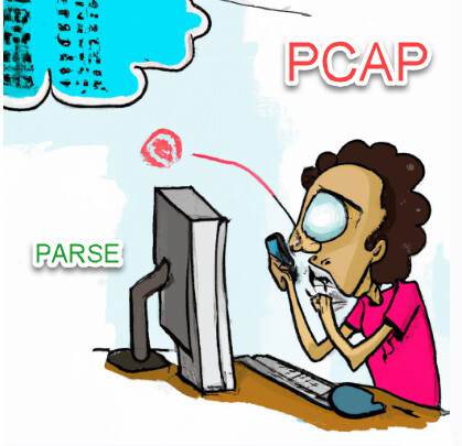 Open source tool to parse PCAP files and extract certain messages like SIP